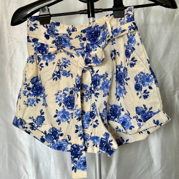 Haute Monde | Floral Co-Ord Set Blue & White | Size L/S - Picture 2 of 8